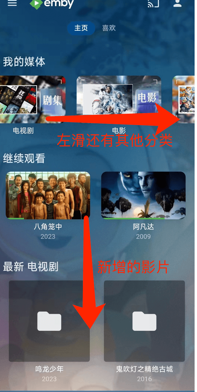图片[6]-Emby移动端的使用和配置方法-安卓端-i空间